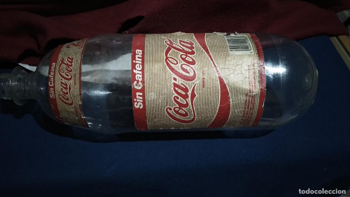 Coleccionismo de Coca-Cola y Pepsi: ANTIGUA BOTELLA DE * COCA COLA SIN CAFE&Iacute;NA A&Ntilde;O 86- DE 2 LITROS TAMA&Ntilde;O GRANDE