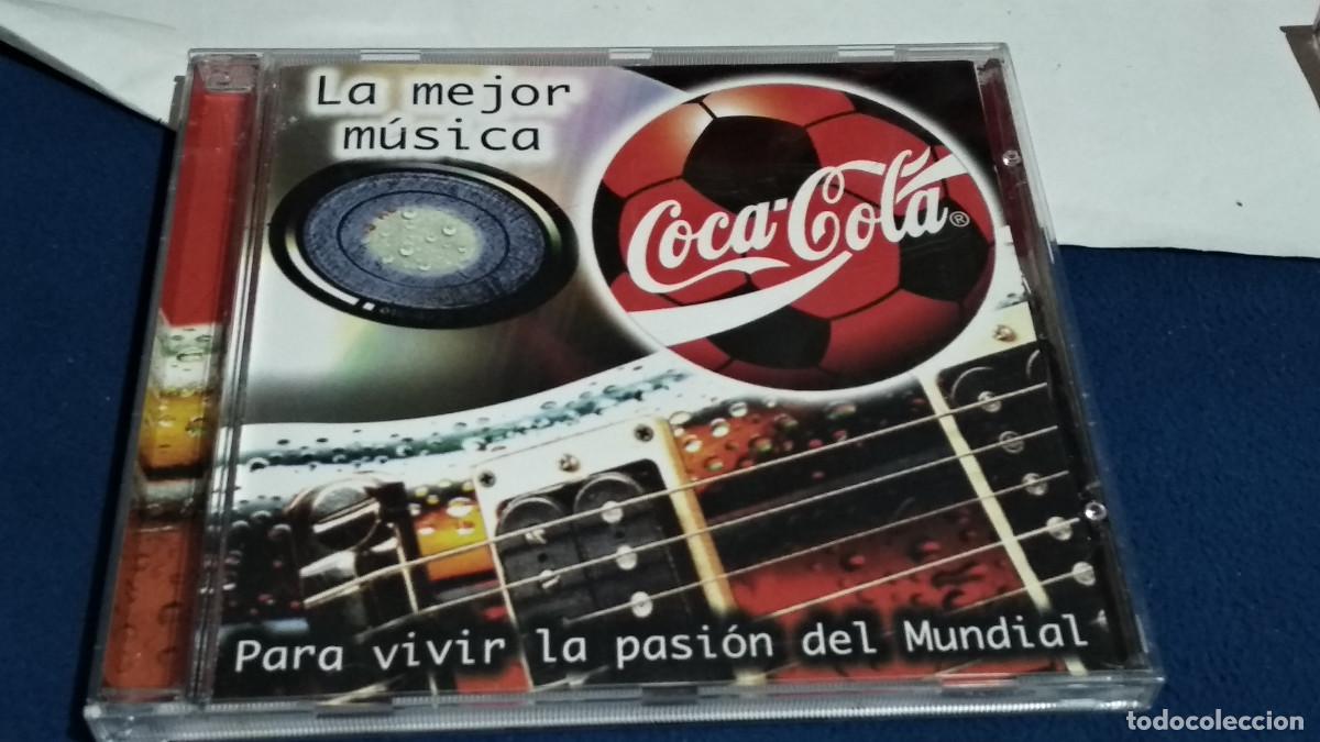 Coleccionismo de Coca-Cola y Pepsi: CD 7 CANCIONES -LA MEJOR M&Uacute;SICA PARA VIVIR LA PASI&Oacute;N DEL MUNDIAL DEPORTE F&Uacute;TBOL PROMO COCA COLA