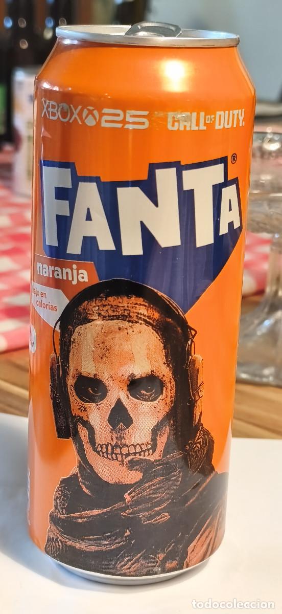 Coleccionismo de Coca-Cola y Pepsi: LATA VACIA FANTA - CALL OF DUTY XBOX - 500 ml