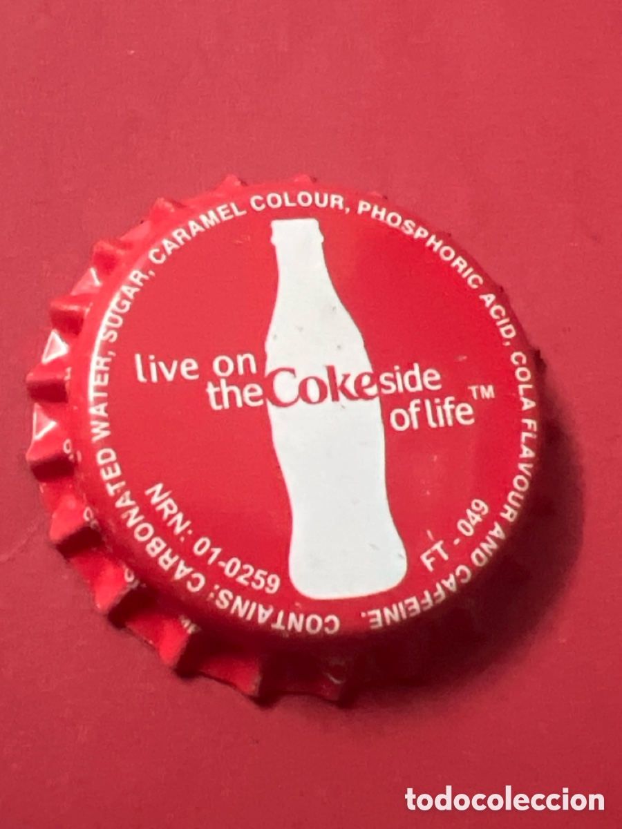 Coleccionismo de Coca-Cola y Pepsi: T4/X121/A2. CHAPA - Soda/Refresco - COCA COLA - BNGERIA
