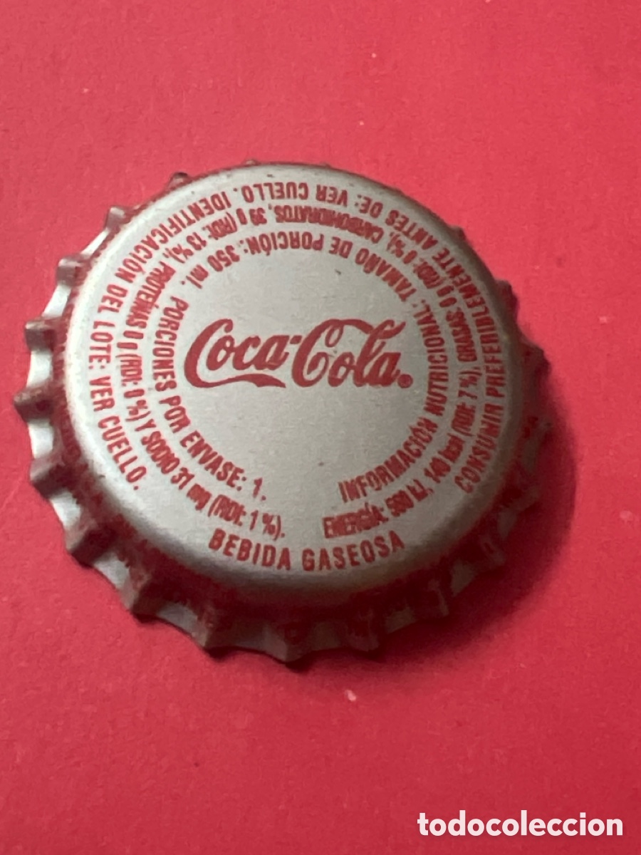 Coleccionismo de Coca-Cola y Pepsi: T4/X121/A4. CHAPA COCA COLA - SIN ABRIR