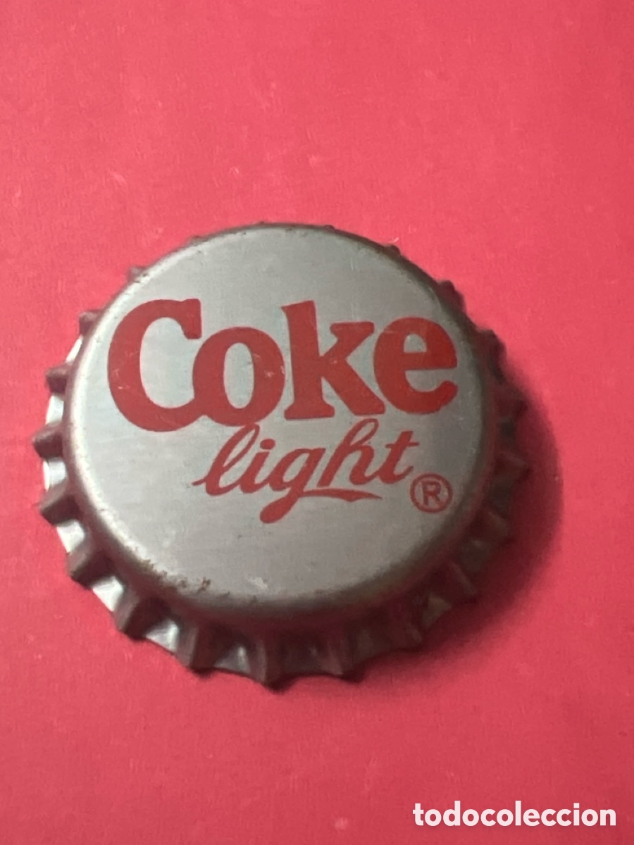 Coleccionismo de Coca-Cola y Pepsi: T4/X121/D6. CHAPA COCA COLA - COKE LIGHT - SIN ABRIR
