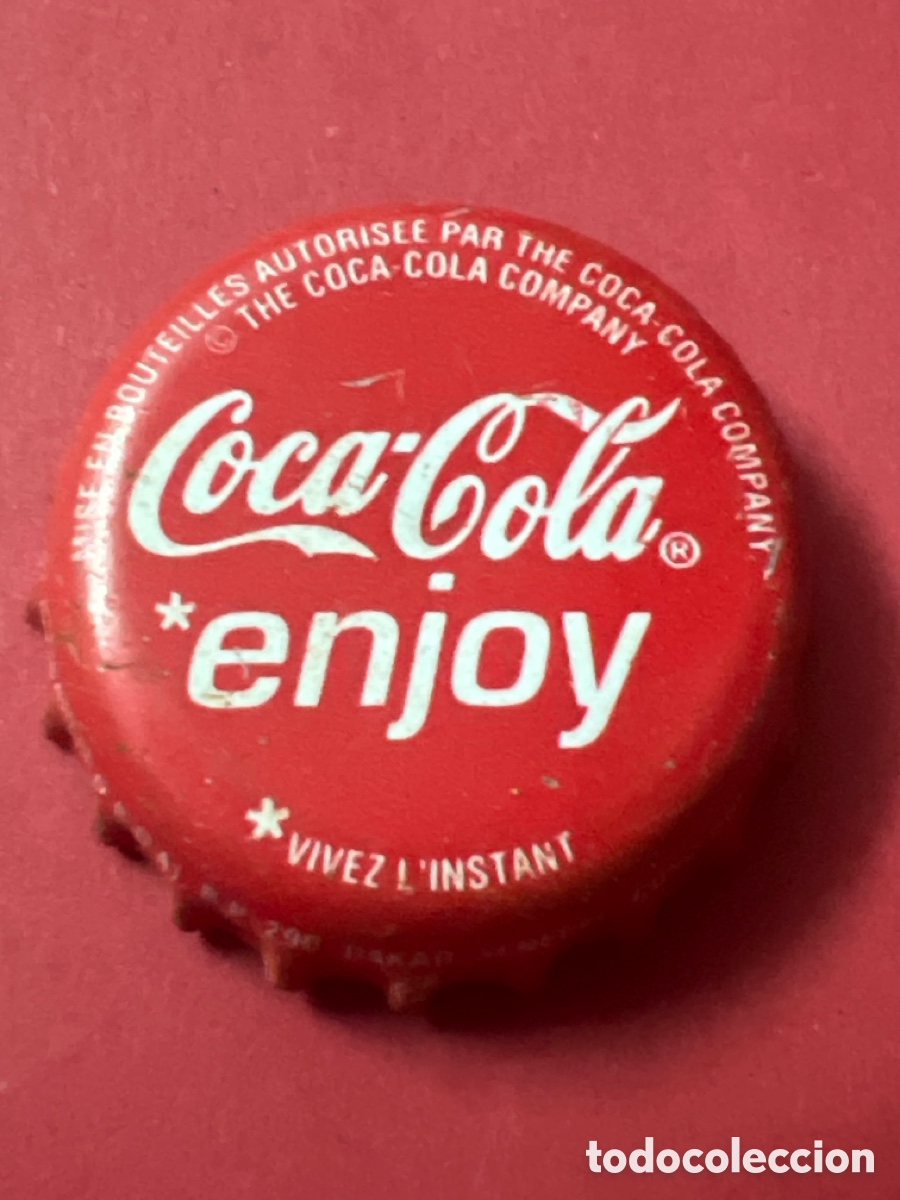 Coleccionismo de Coca-Cola y Pepsi: T4/X121/F3. COKE KRONKORKEN,TAPON CORONAC, CHAPA NUEVA COCA COLA ENJOY
