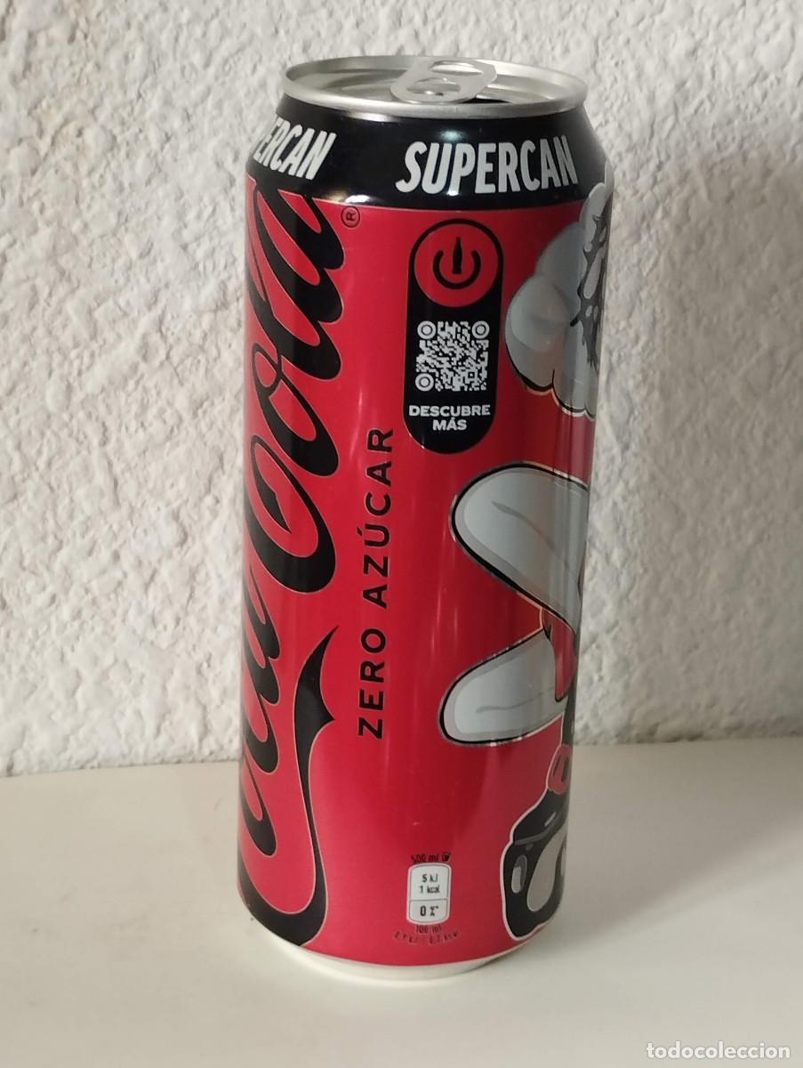 Coleccionismo de Coca-Cola y Pepsi: BOTE - LATA COCA COLA ZERO SUPERCAN 500 ML - Foto 2