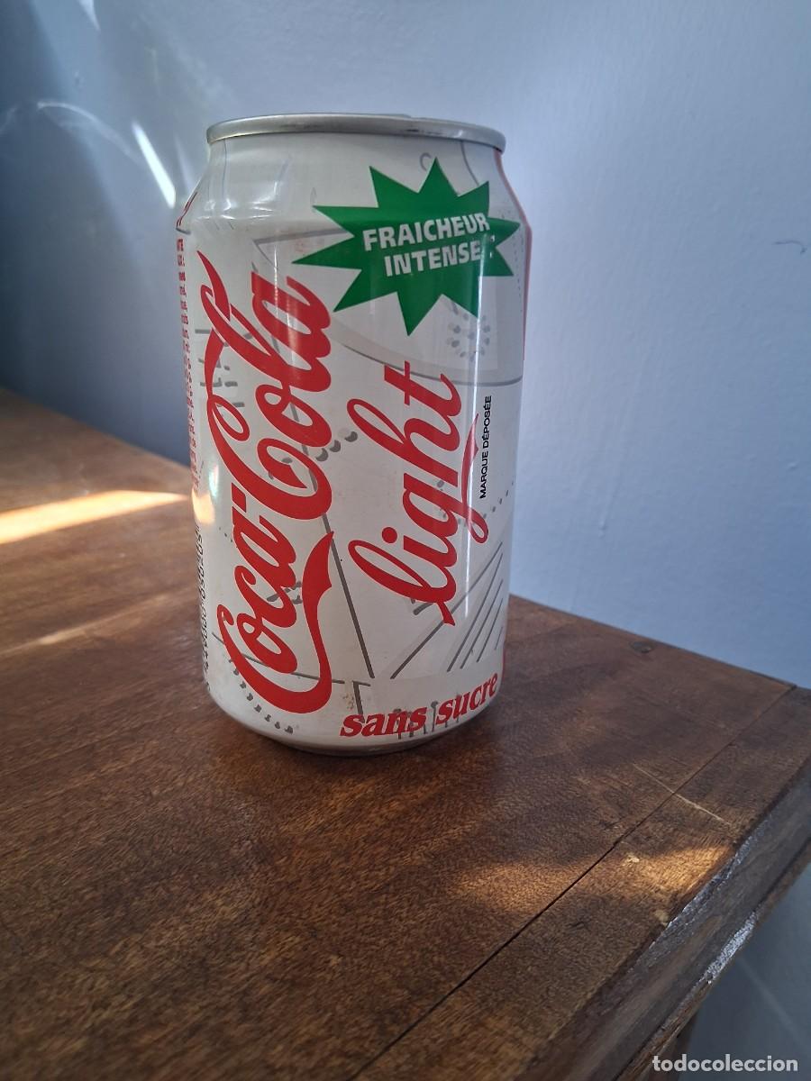 Coleccionismo de Coca-Cola y Pepsi: Lata de coca cola Fra&icirc;cheur Intense light Francia
