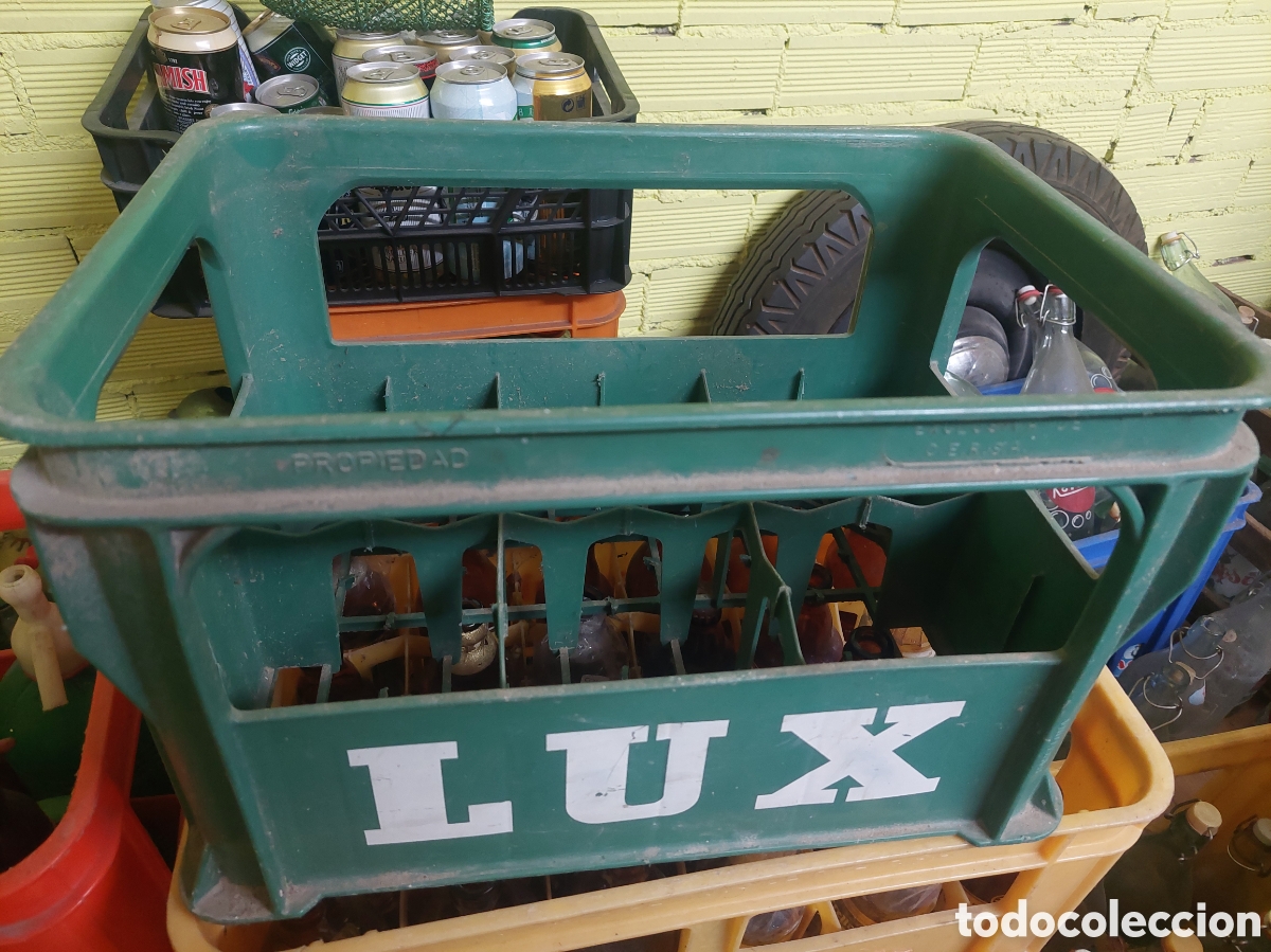 Coleccionismo de Coca-Cola y Pepsi: LUX REFRESCO CAJA VINTAGE 6 botellas