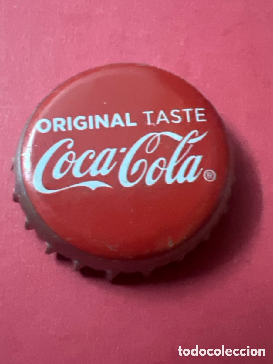 Coleccionismo de Coca-Cola y Pepsi: T4/X140/B4. CHAPA COCACOLA Original Taste
