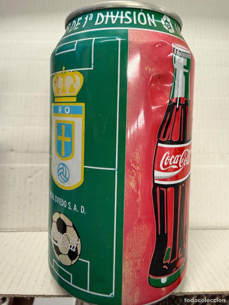 Coleccionismo de Coca-Cola y Pepsi: REAL OVIEDO. Bote o lata de COCA-COLA - , FUTBOL, Equipos 1a division. Liga 96-97, CocaCola