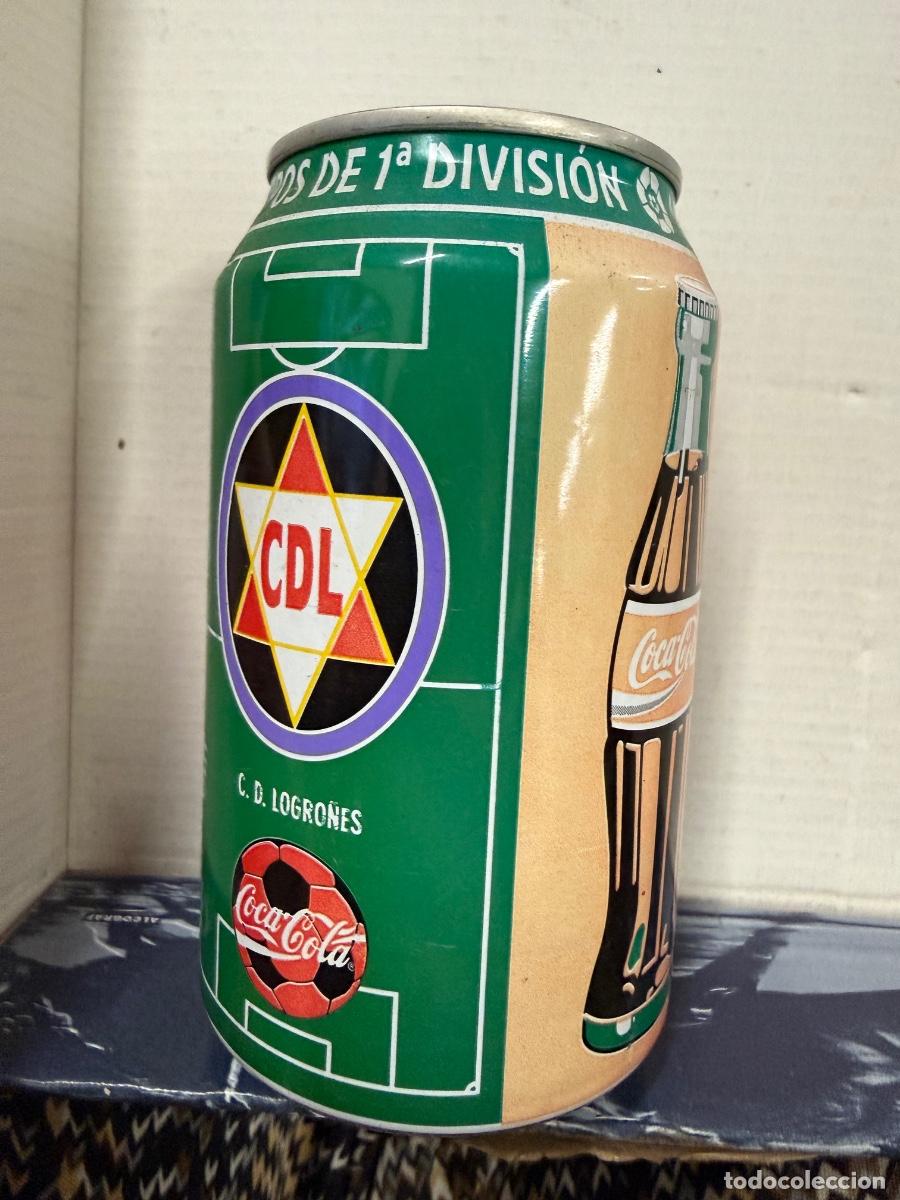 Coleccionismo de Coca-Cola y Pepsi: LOGRO&Ntilde;ES. Bote o lata de COCA-COLA - , FUTBOL, Equipos 1a division. Liga 96-97, CocaCola