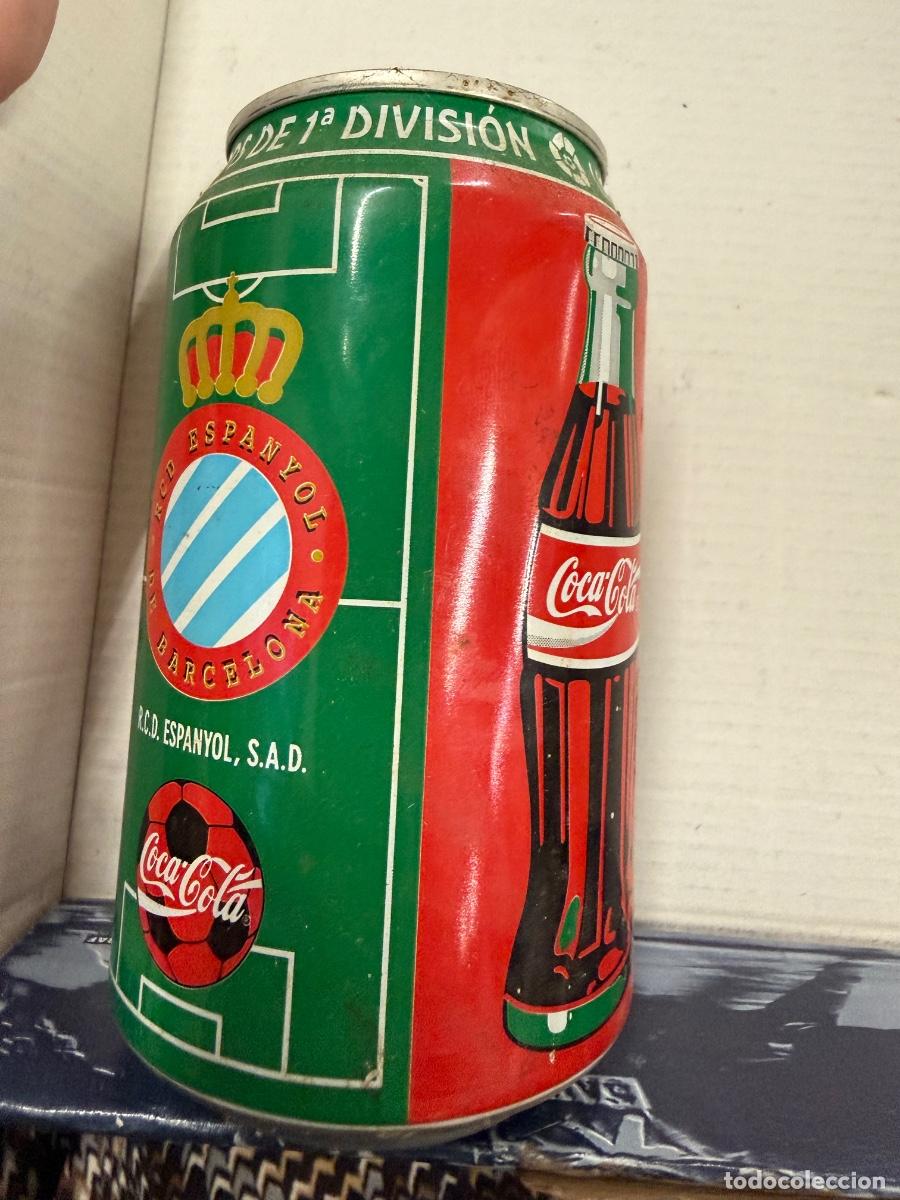 Coleccionismo de Coca-Cola y Pepsi: ESPA&Ntilde;OL. Bote o lata de COCA-COLA - , FUTBOL, Equipos 1a division. Liga 96-97, CocaCola