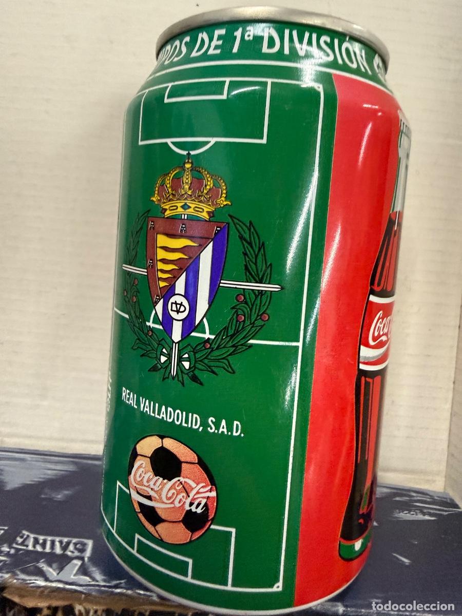 Coleccionismo de Coca-Cola y Pepsi: VALLADOLID. Bote o lata de COCA-COLA - , FUTBOL, Equipos 1a division. Liga 96-97, CocaCola