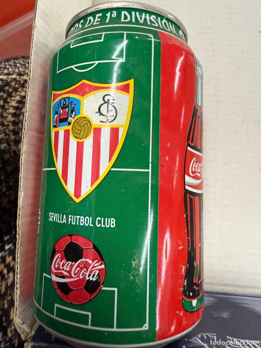 Coleccionismo de Coca-Cola y Pepsi: SEVILLA, Bote o lata de COCA-COLA - , FUTBOL, Equipos 1a division. Liga 96-97, CocaCola