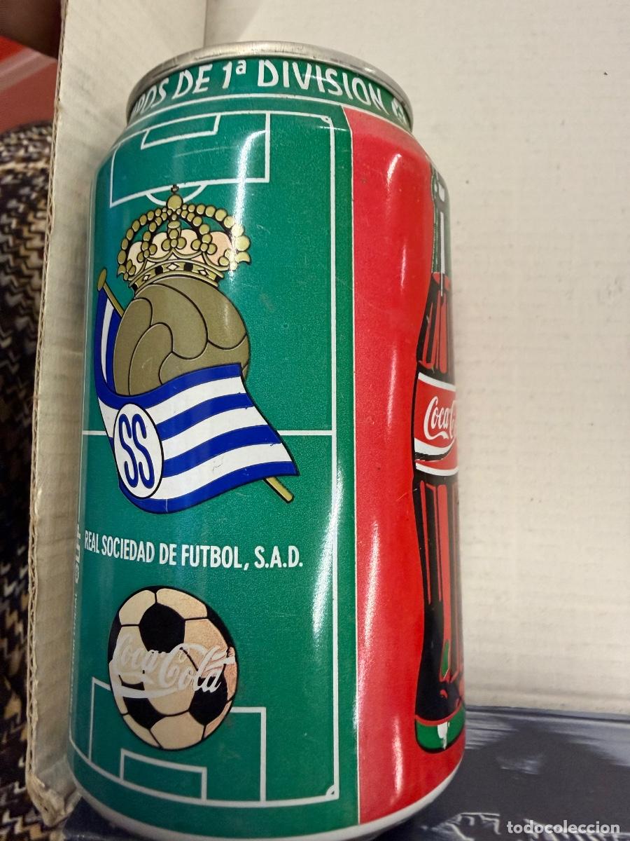 Coleccionismo de Coca-Cola y Pepsi: REAL SOCIEDAD, Bote o lata de COCA-COLA - , FUTBOL, Equipos 1a division. Liga 96-97, CocaCola