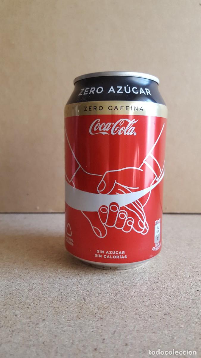 Coleccionismo de Coca-Cola y Pepsi: Lata de Coca Cola zero zero. VAC&Iacute;A. - Foto 1