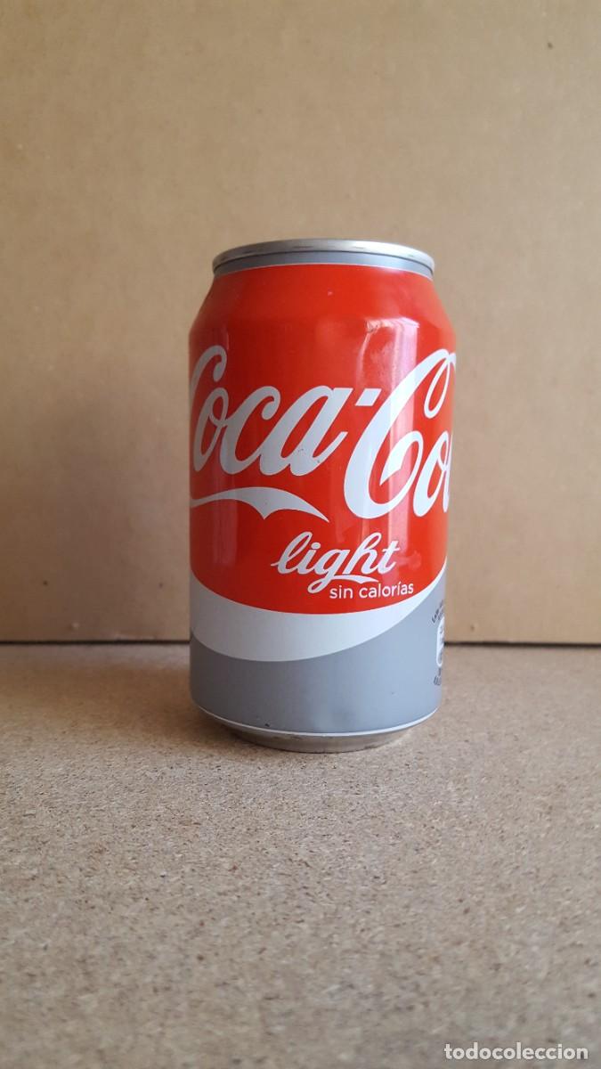 Coleccionismo de Coca-Cola y Pepsi: Lata de Coca Cola light. VAC&Iacute;A.
