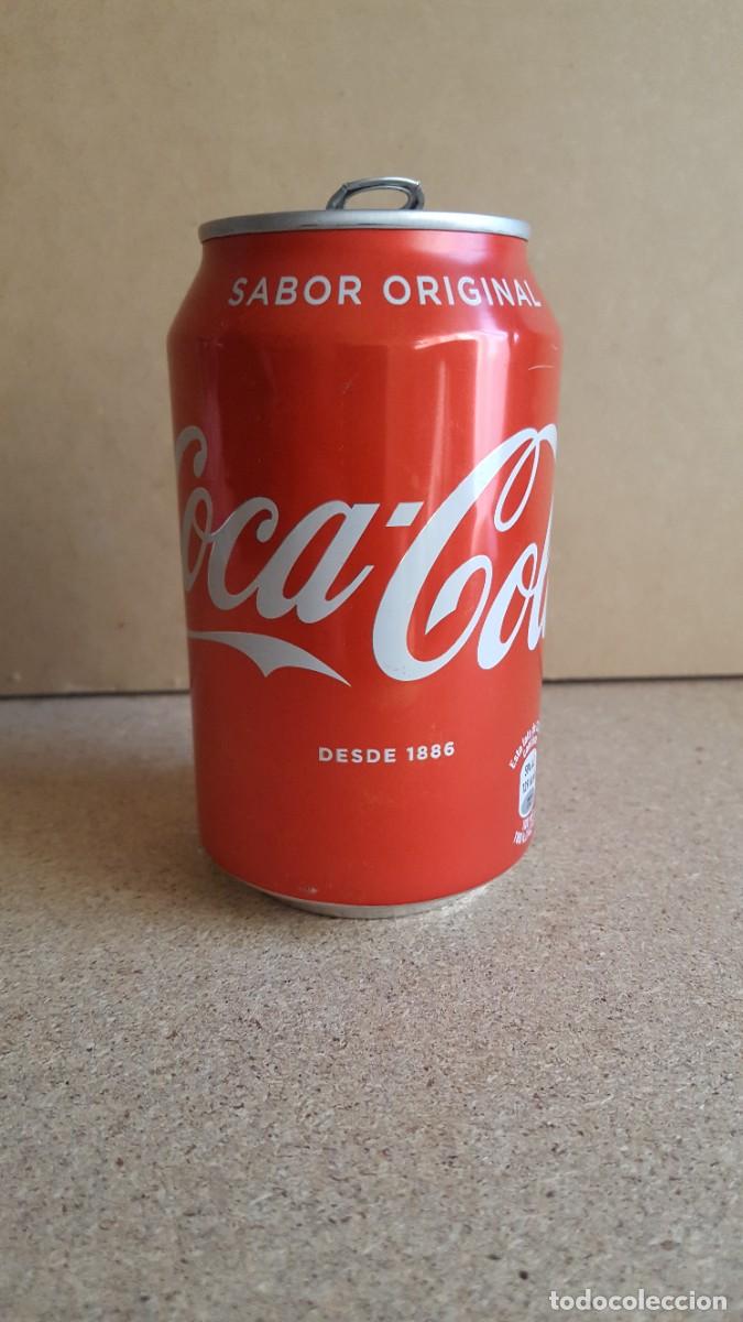 Coleccionismo de Coca-Cola y Pepsi: Lata de Coca Cola sabor original. VAC&Iacute;A.