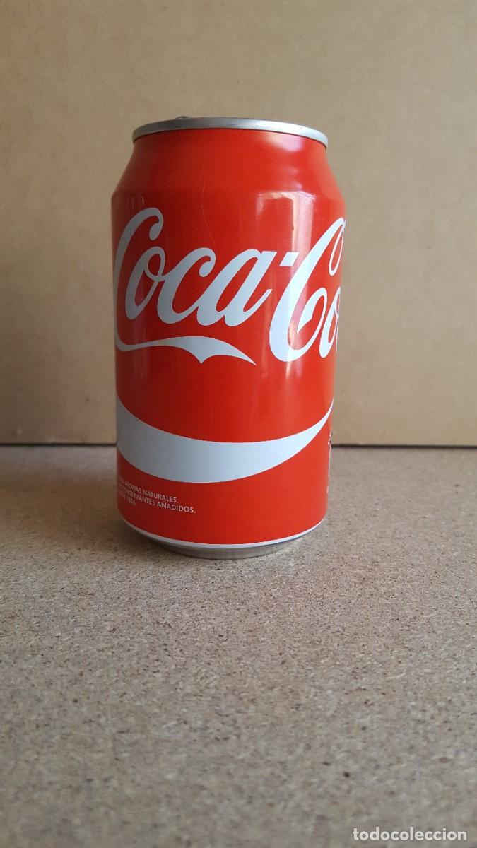 Coleccionismo de Coca-Cola y Pepsi: Lata de Coca Cola sabor original, modelo 2. VAC&Iacute;A.