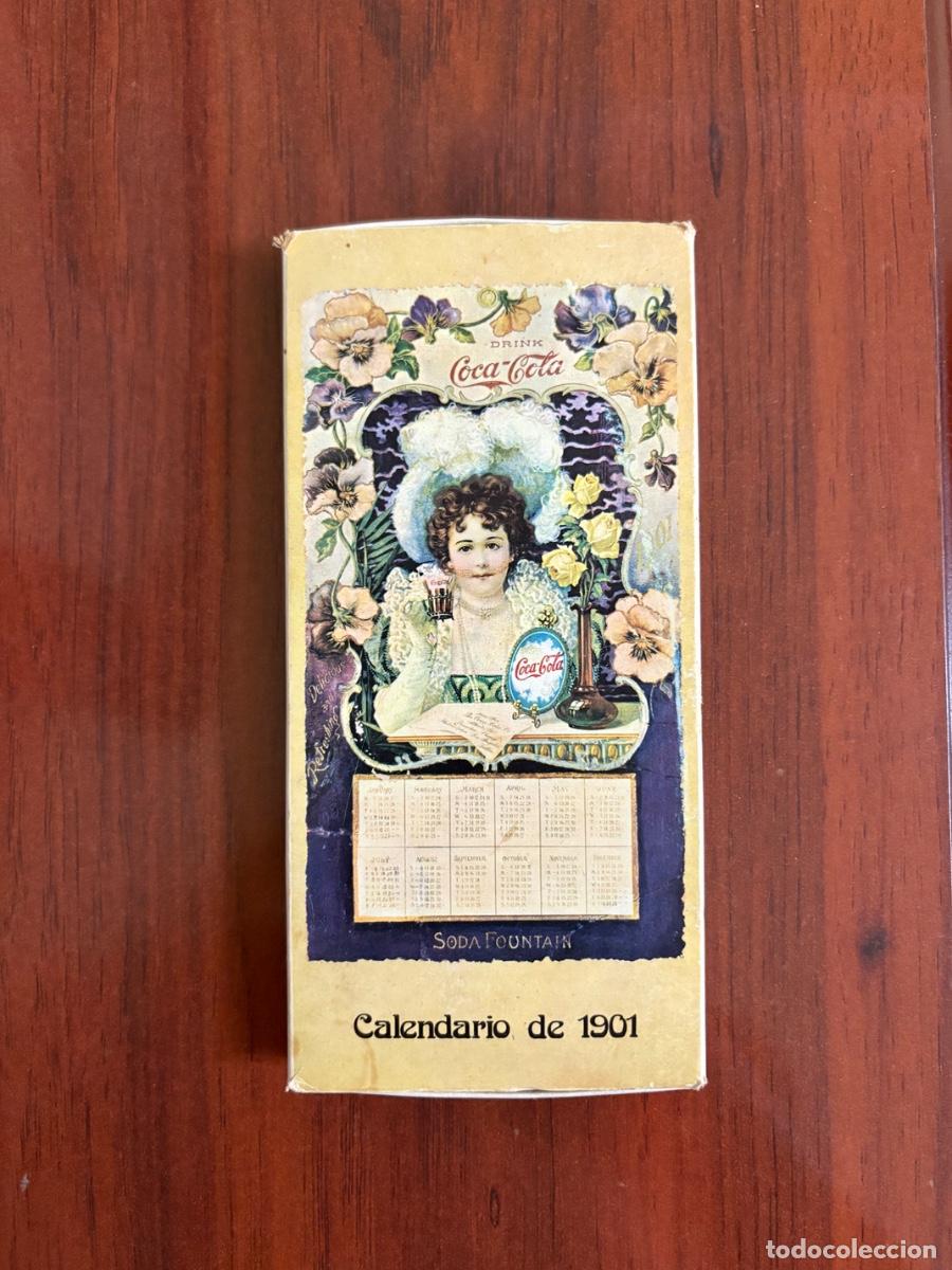 Coleccionismo de Coca-Cola y Pepsi: Calendario Coca-Cola 1901 vintage decorativo