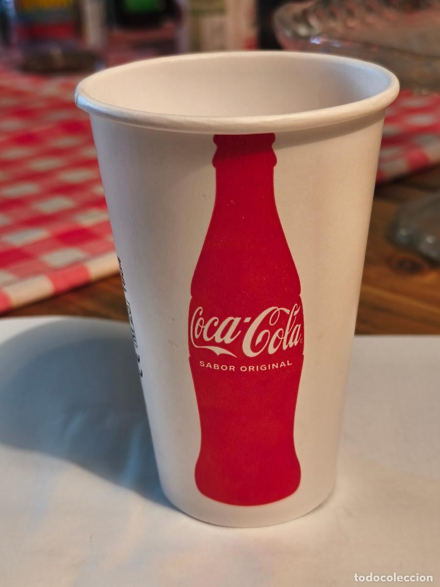 Coleccionismo de Coca-Cola y Pepsi: VASO CART&Oacute;N - COCA COLA Zero Azucar ( 300 ml )
