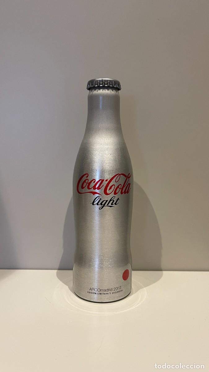Coleccionismo de Coca-Cola y Pepsi: Coca-Cola Light ARCOmadrid 2012 &ndash; botella aluminio 250 ml &ndash; edici&oacute;n limitada &ndash; sin abrir