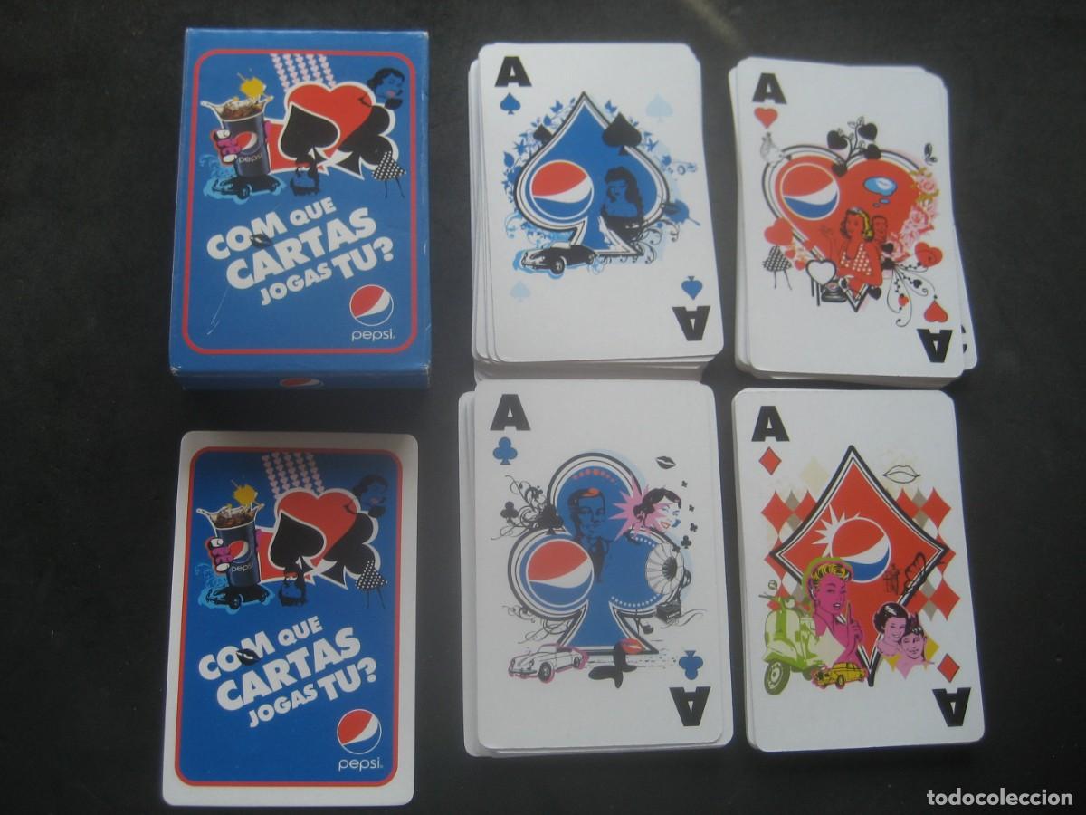 Coleccionismo de Coca-Cola y Pepsi: BARAJA POKER. PEPSI N&ordm;2