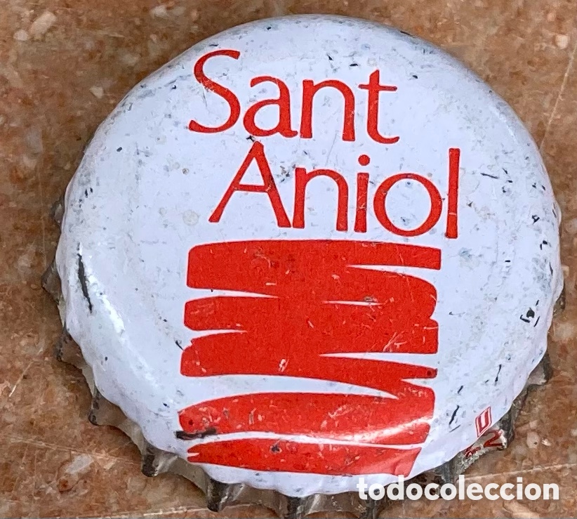 Coleccionismo de Coca-Cola y Pepsi: CHAPA BOTTLE CAP TAP&Oacute;N CORONA CAPSULE AGUA EAU WATER SANT ANIOL (4).GIRONA--LOTE N. 4149-CARMANJO