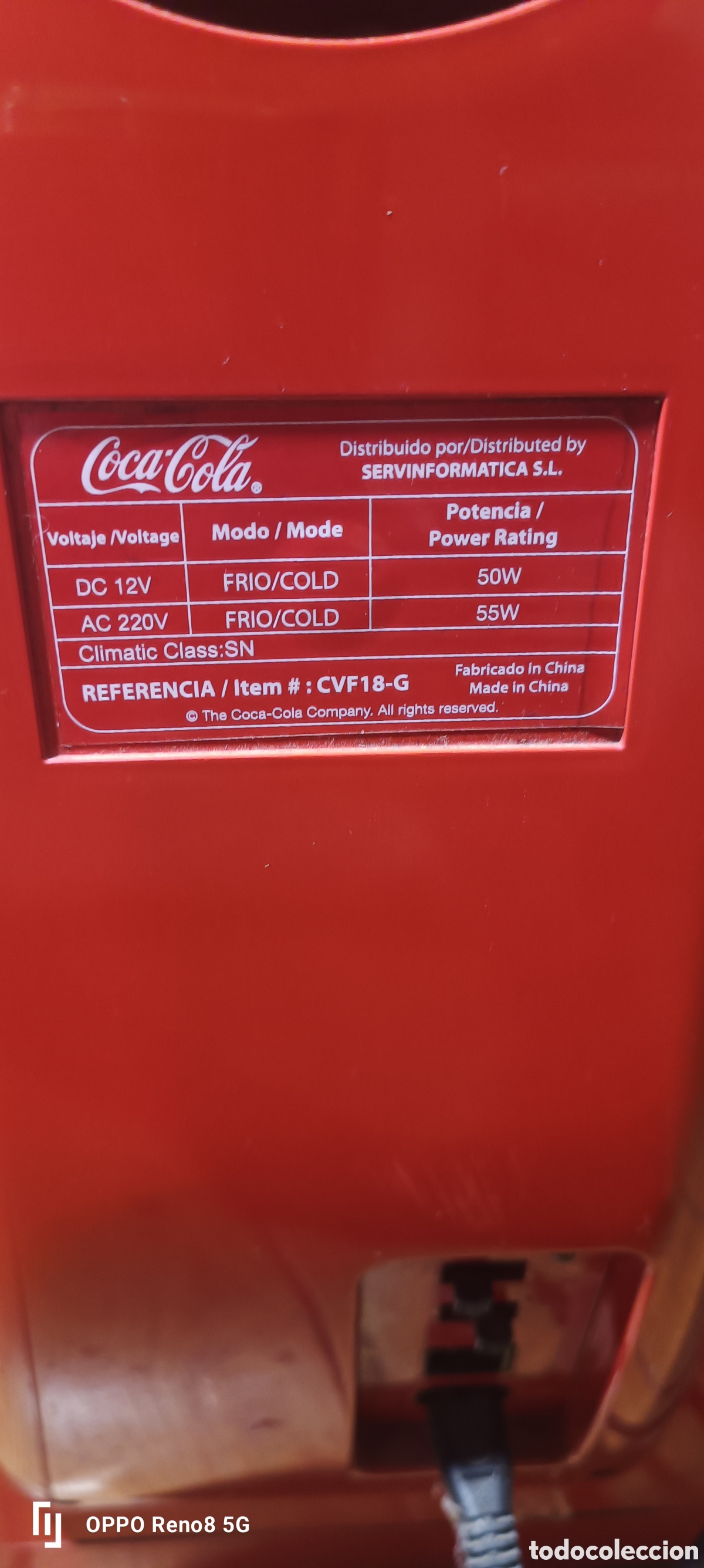 Coleccionismo de Coca-Cola y Pepsi: Nevera Cocacola vintage - Foto 5