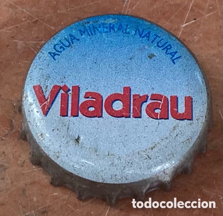 Coleccionismo de Coca-Cola y Pepsi: CHAPA BOTTLE CAP TAP&Oacute;N CORONA CAPSULE WATER EAU AGUA AIGUA VILADRAU(3)GIRONA.--LOTE N. 4112-CARMANJO