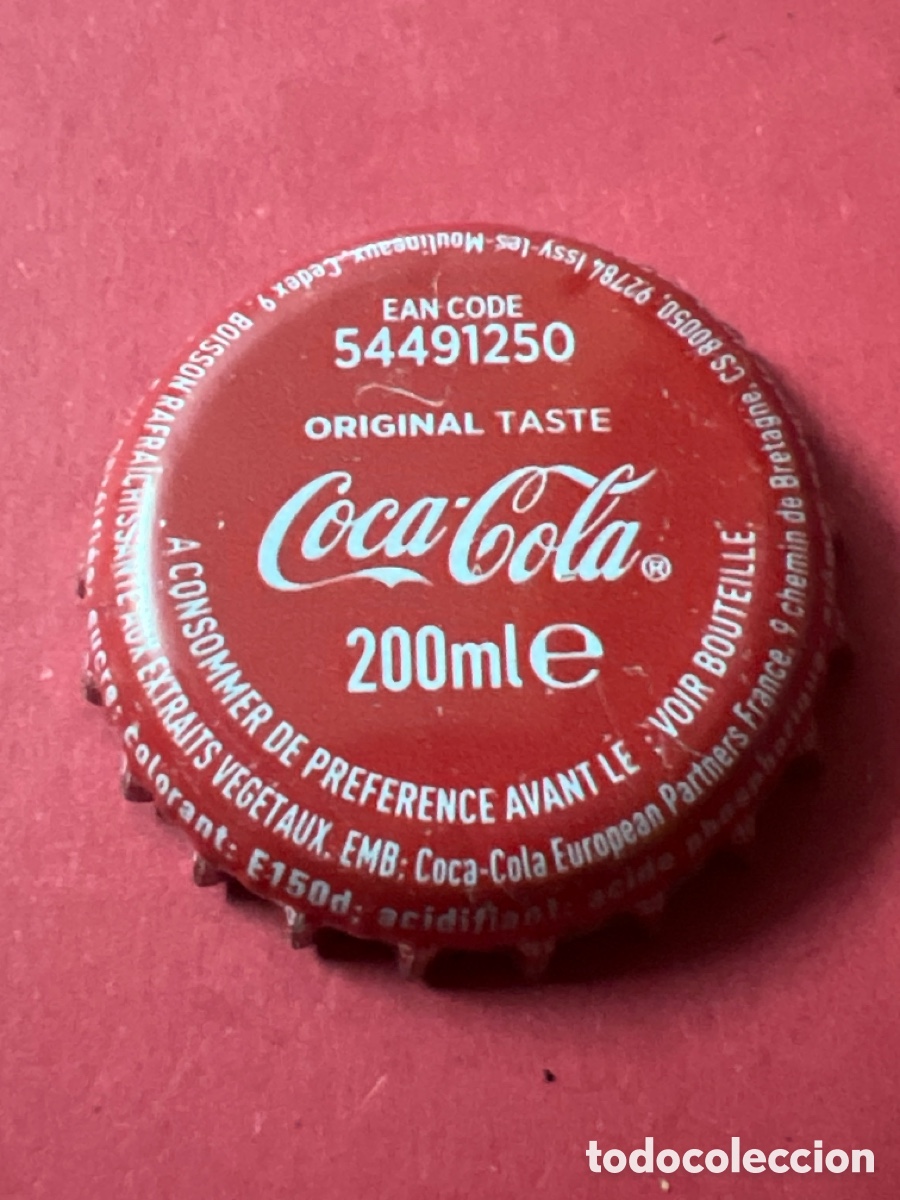 Coleccionismo de Coca-Cola y Pepsi: Q484. CHAPA - COCA COLA - Foto 1