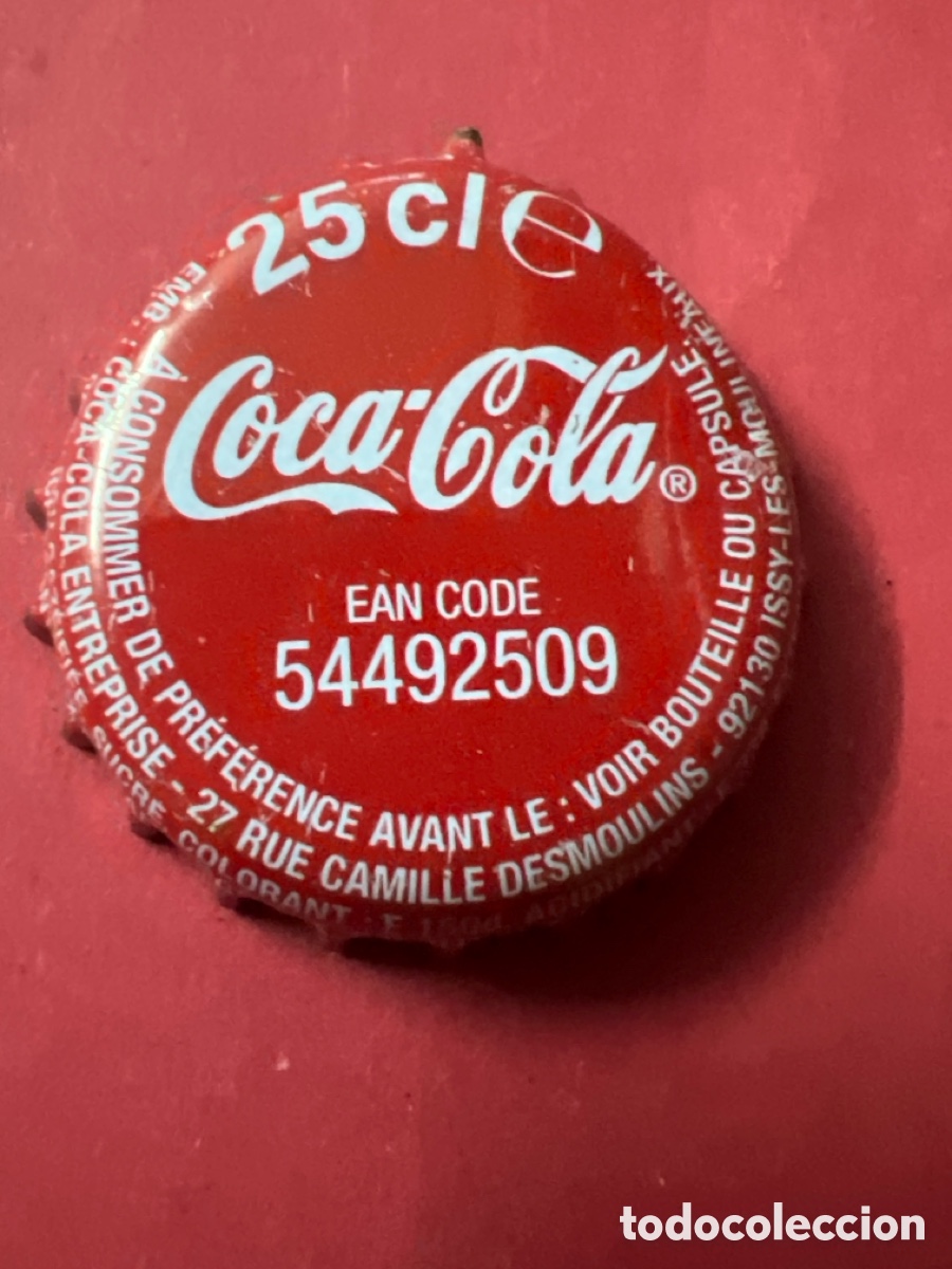 Coleccionismo de Coca-Cola y Pepsi: Q485. CHAPA - COCA COLA - Foto 1