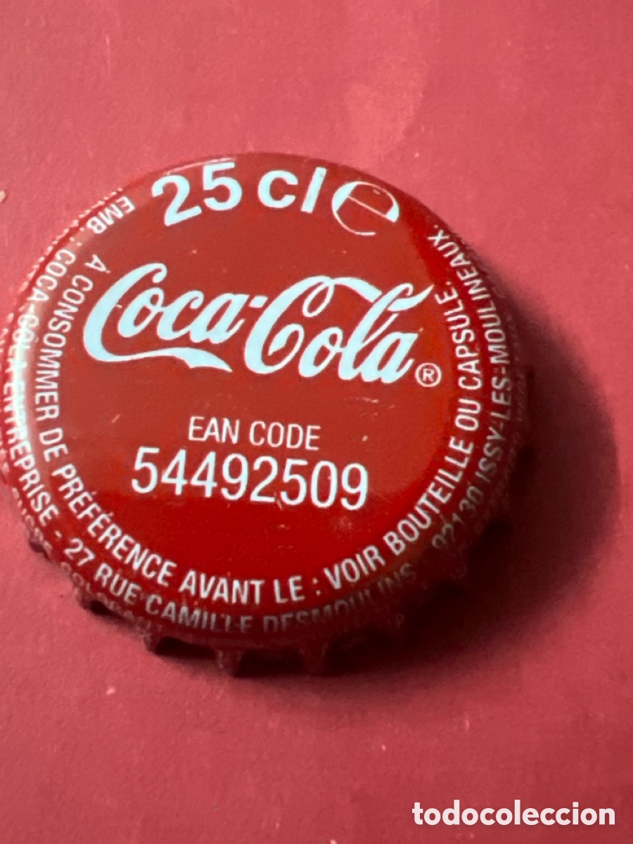 Coleccionismo de Coca-Cola y Pepsi: Q488. CHAPA - COCA COLA