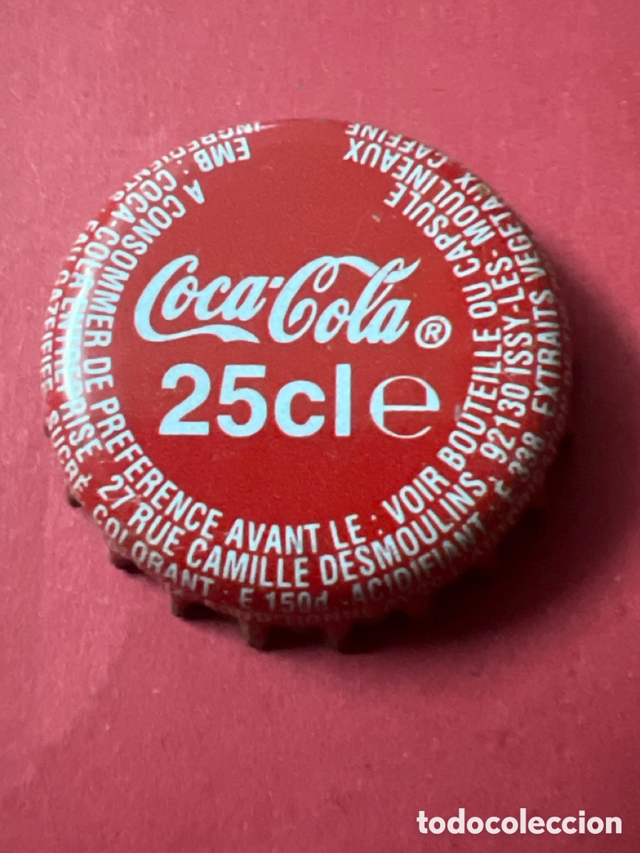 Coleccionismo de Coca-Cola y Pepsi: Q490. CHAPA - COCA COLA