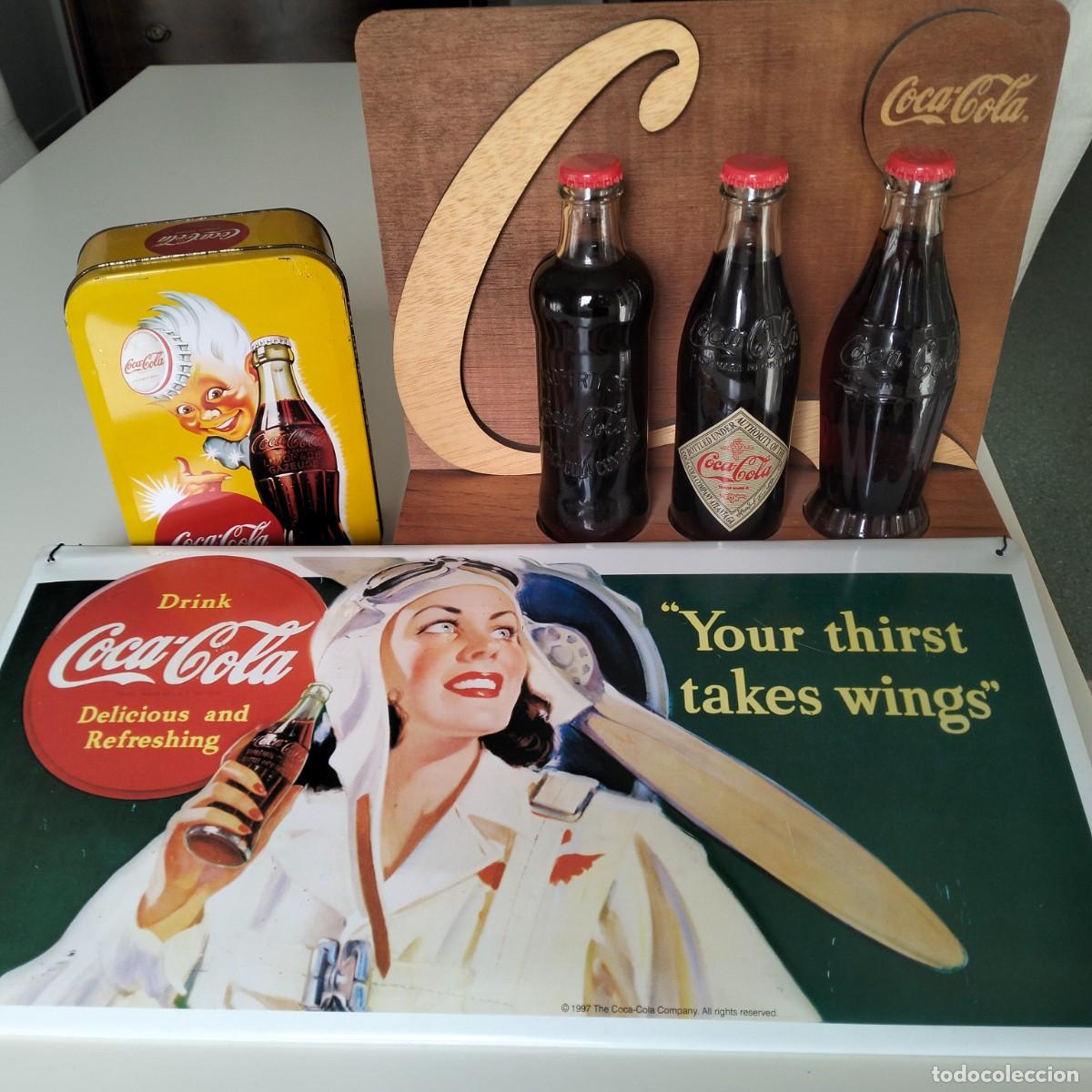 Collecting of Coca-Cola and Pepsi: LOTE PUBLICIDAD COCA COLA. ORIGINAL Y OFICIAL.