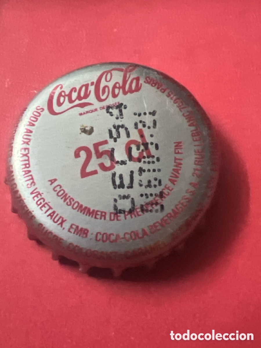 Collecting of Coca-Cola and Pepsi: T4/X135/A4. CHAPA COCA COLA