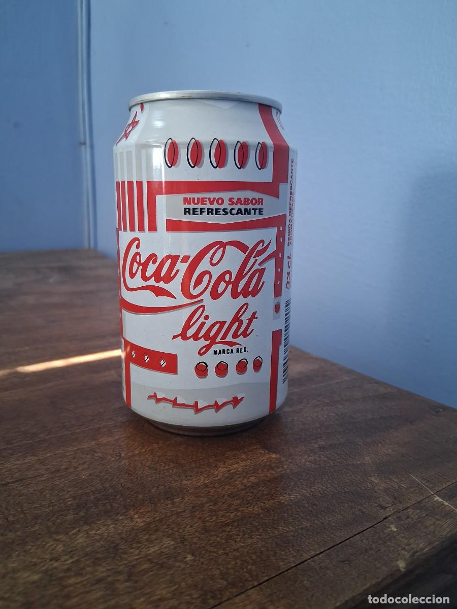 Coleccionismo de Coca-Cola y Pepsi: Lata de cerveza Coca Cola light a&ntilde;o 1994