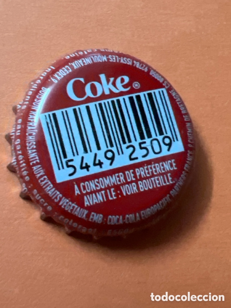 Coleccionismo de Coca-Cola y Pepsi: Q476. CHAPA - COCA COLA