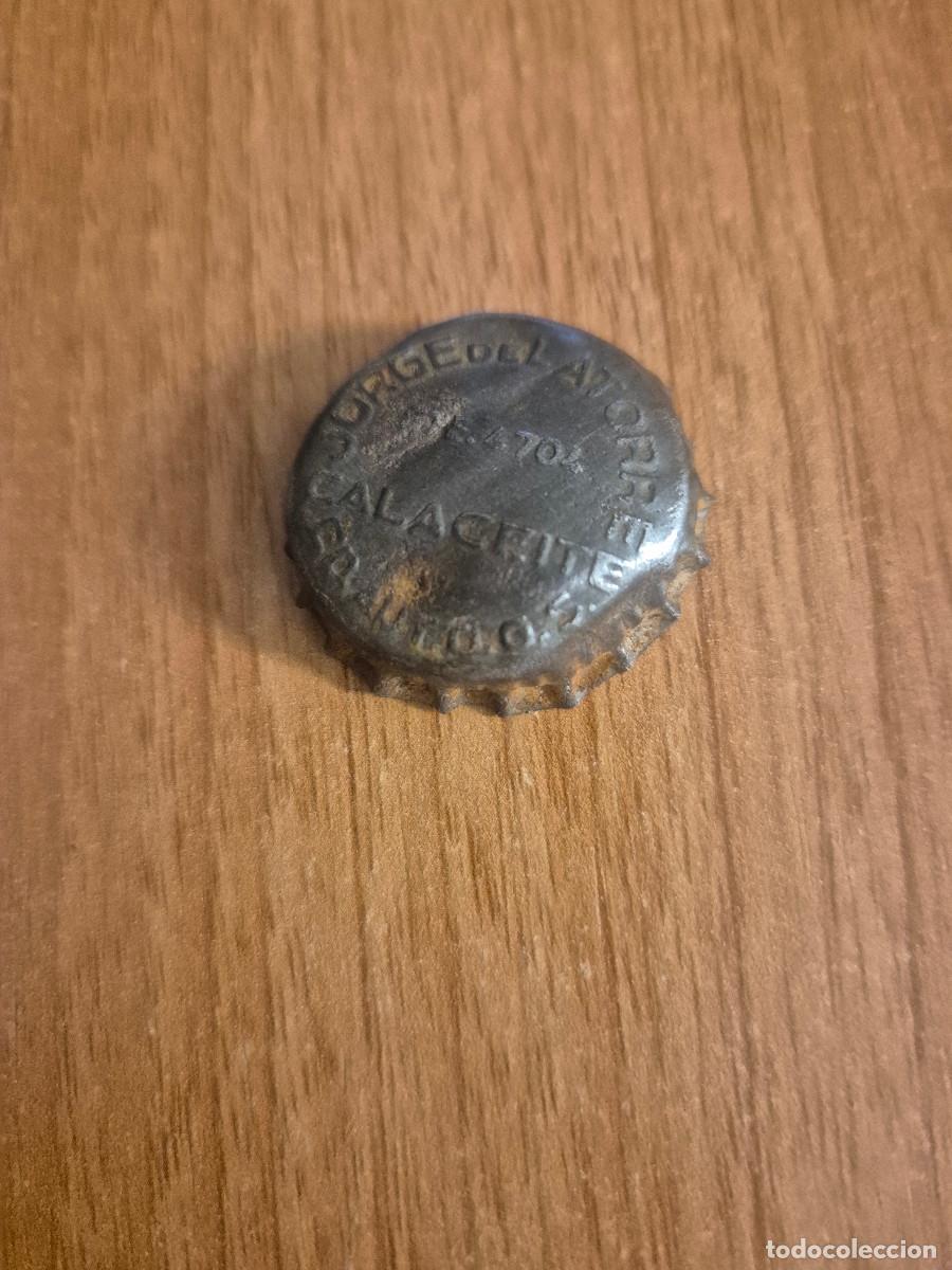Collecting of Coca-Cola and Pepsi: ANTIGUA CHAPA CORONA CALACEITE JORGE DE LATORRE F.T.E 4704 CORCHO RELIEVE