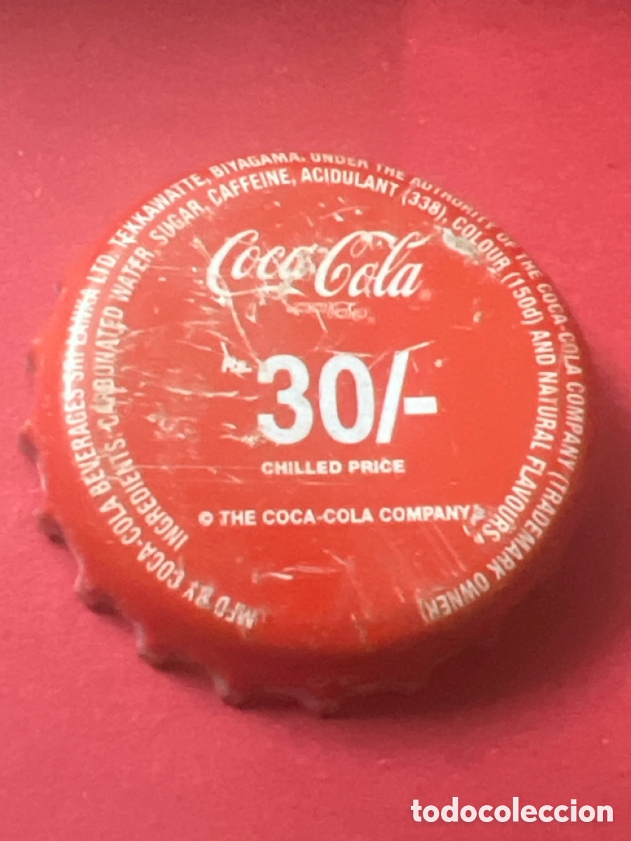 Coleccionismo de Coca-Cola y Pepsi: T4/X148/M6. CHAPA. - COCA COLA