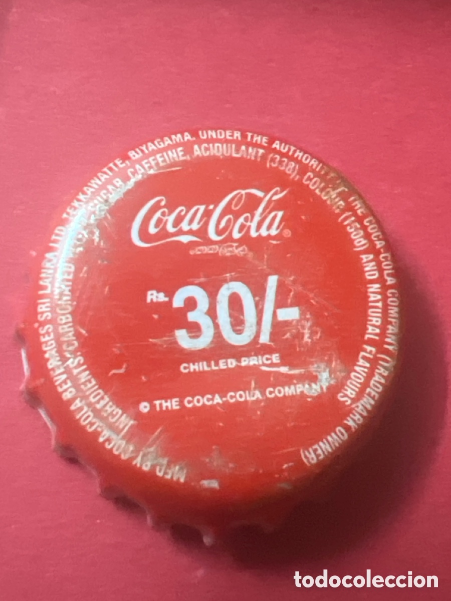 Collecting of Coca-Cola and Pepsi: T4/X148/N4. CHAPA COCA COLA