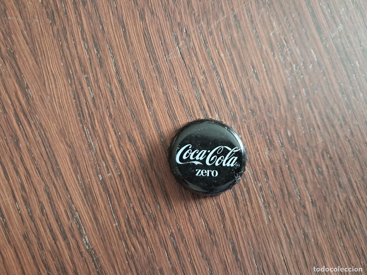 Coleccionismo de Coca-Cola y Pepsi: chapa tap&oacute;n corona de coca cola, zero.