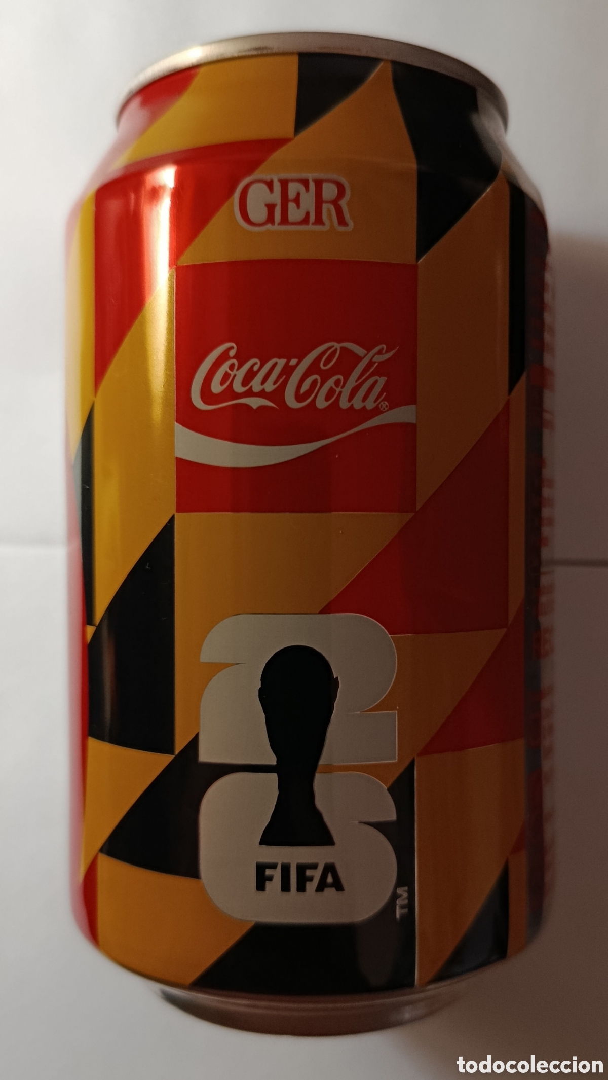 Coleccionismo de Coca-Cola y Pepsi: LATA COCA-COLA MUNDIAL 2026 (ALEMANIA)/VAC&Iacute;A