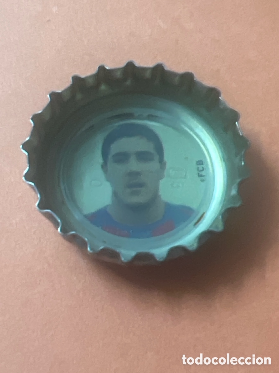 Coleccionismo de Coca-Cola y Pepsi: T4/X144/H1. TAPON CORONA CAPSULA CHAPA SODA/REFRESCO COCA-COLA FCB (ESPA&Ntilde;A)