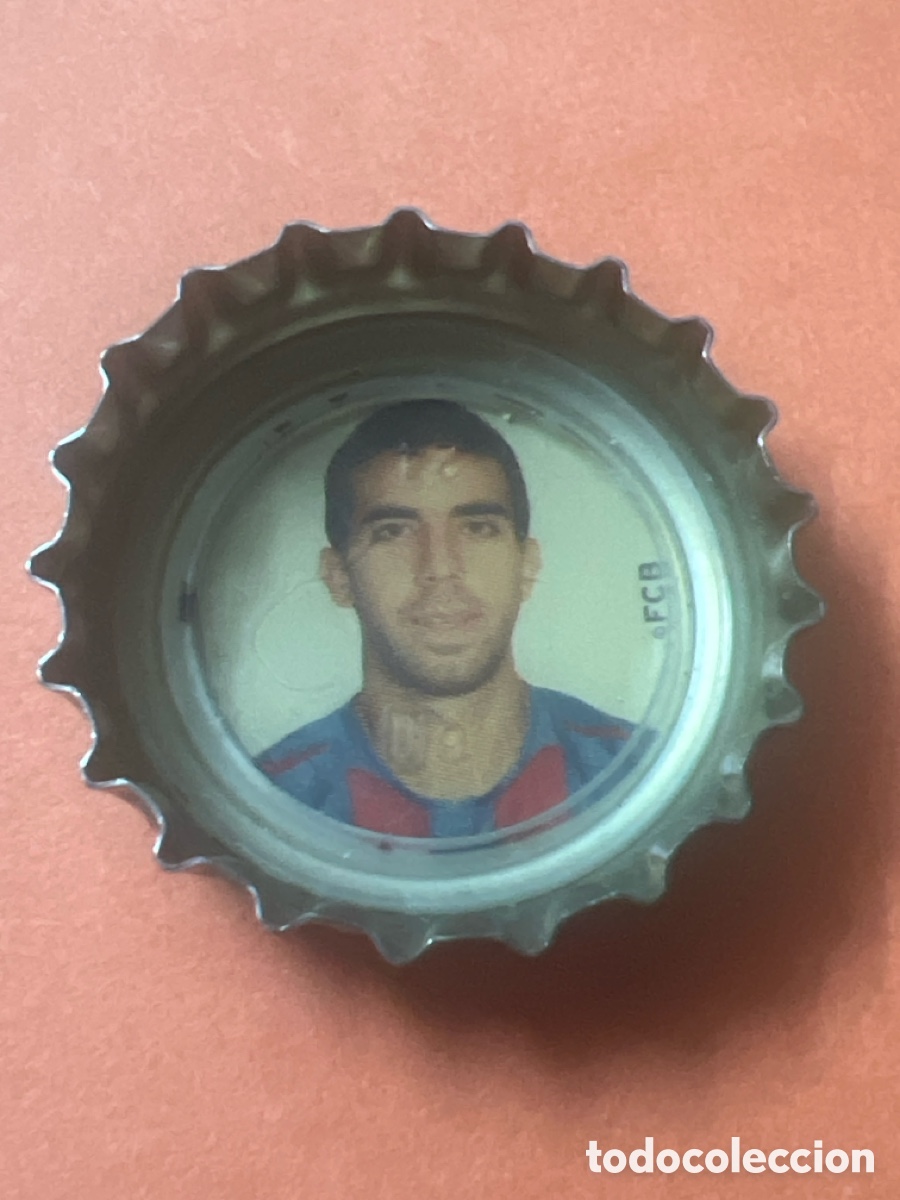 Coleccionismo de Coca-Cola y Pepsi: T4/X144/H3. TAPON CORONA CAPSULA CHAPA SODA/REFRESCO COCA-COLA FCB (ESPA&Ntilde;A)