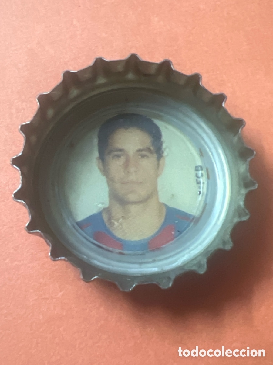 Coleccionismo de Coca-Cola y Pepsi: T4/X144/H4. TAPON CORONA CAPSULA CHAPA SODA/REFRESCO COCA-COLA FCB (ESPA&Ntilde;A)