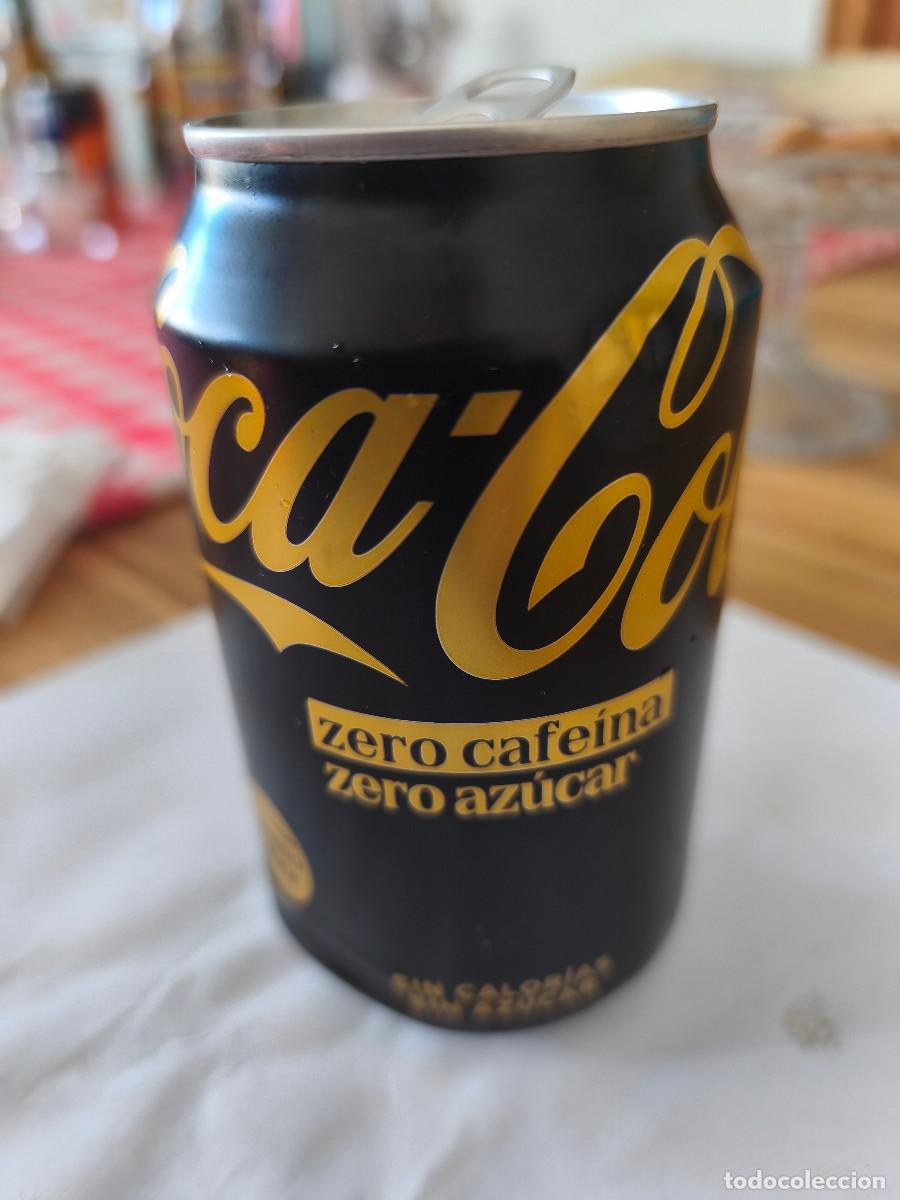 Coleccionismo de Coca-Cola y Pepsi: BOTE LATA COCA COLA ( Negra ) - Zero Cafeina Zero Azucar