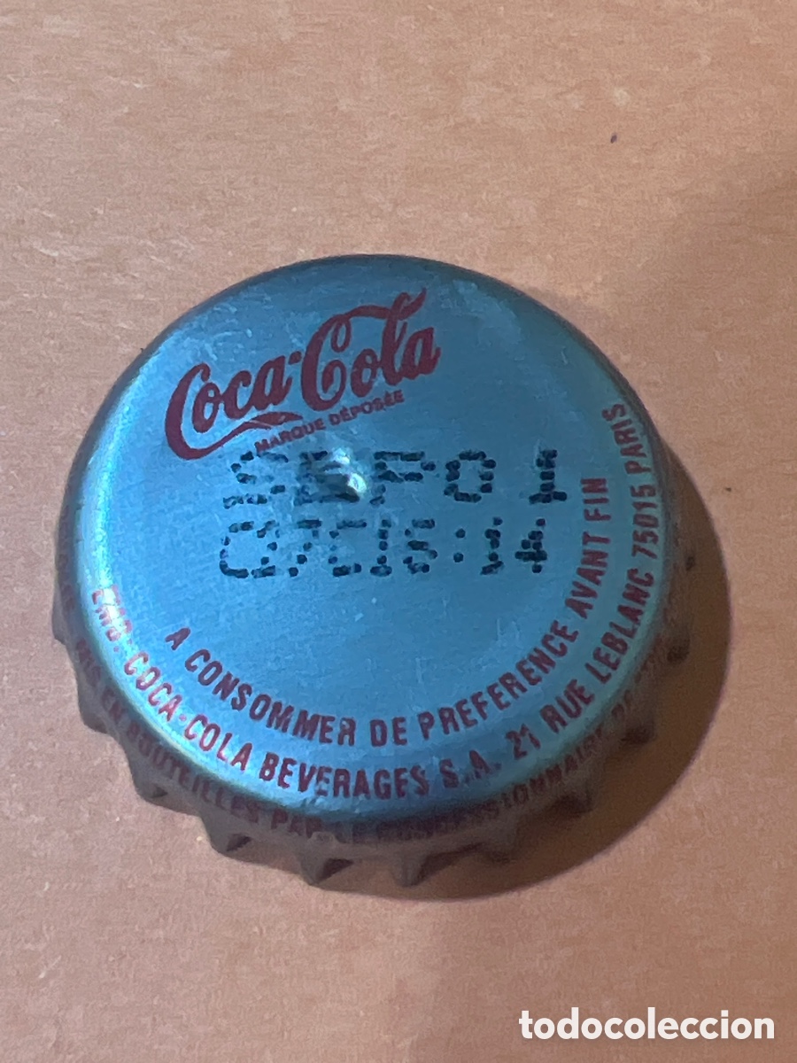 Coleccionismo de Coca-Cola y Pepsi: T4/X142/G4. CHAPA - COCA COLA