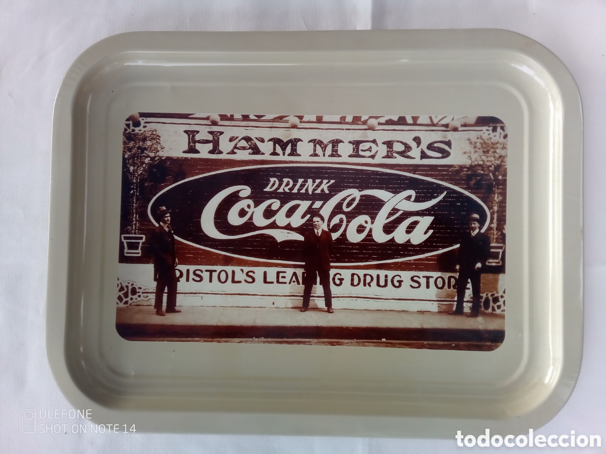 Coleccionismo de Coca-Cola y Pepsi: BANDEJA COCACOLA HAMMER,S - COCA COLA