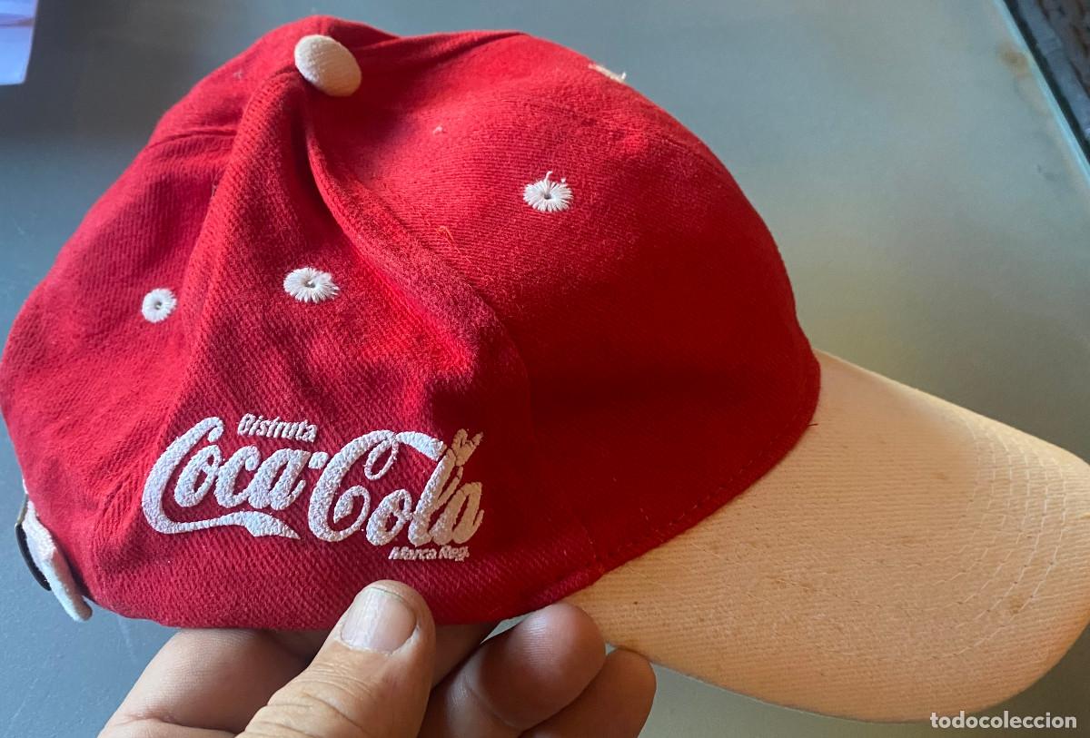 Coleccionismo de Coca-Cola y Pepsi: Gorra promocional de Coca-Cola. Talla ajustable. Logo serigrafiado. Vintage, a&ntilde;os 2010. Buen estado.