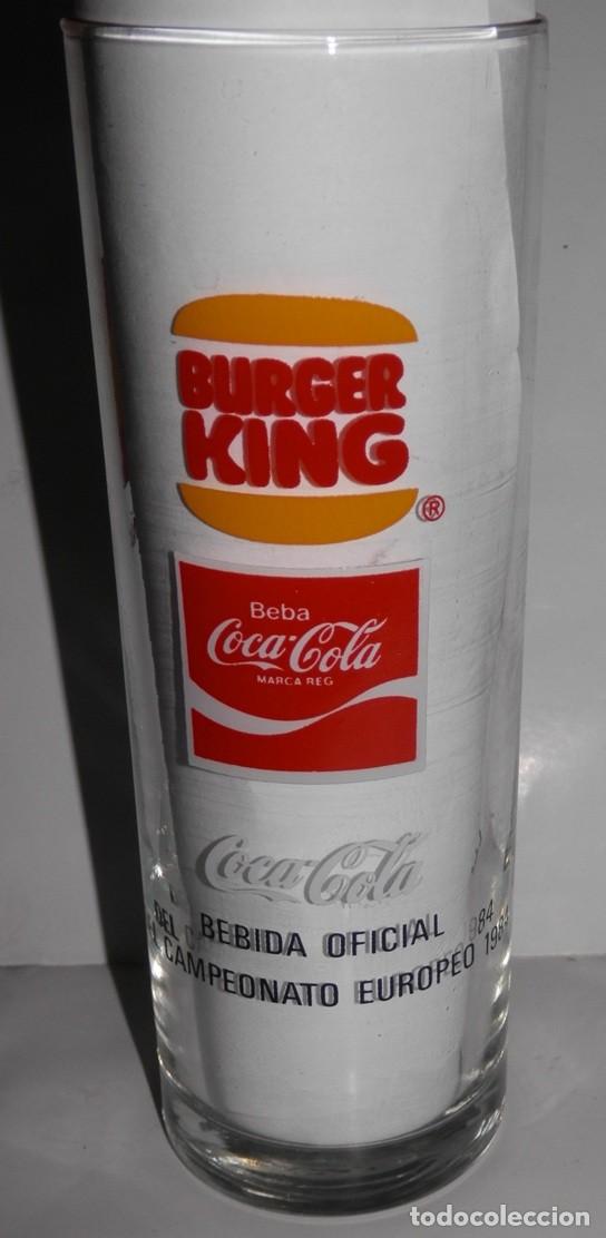 Coleccionismo de Coca-Cola y Pepsi: VASO COCA-COLA DE LA EURO COPA 1984