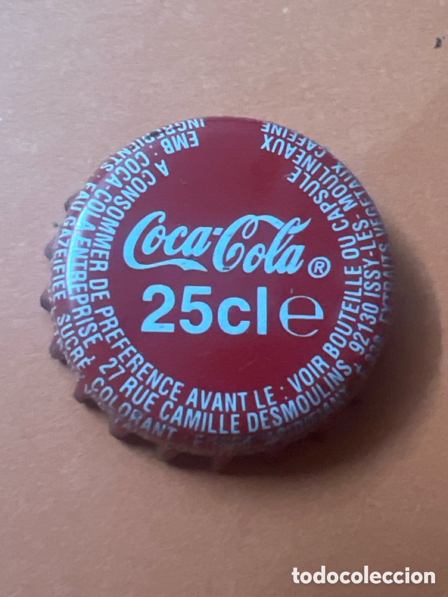 Coleccionismo de Coca-Cola y Pepsi: T4/160/K2. CHAPA - COCA COLA